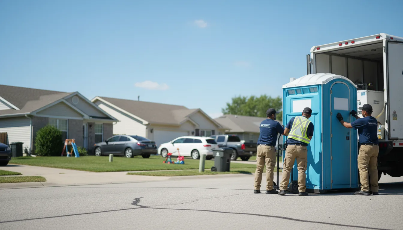 Standard Porta Potty Rentals in Sand Springs, OK near me